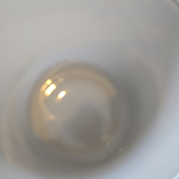 Rae Dunn Milky Glass "BRUSHES" Holder - Picture 5 of 6